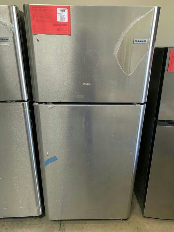 New Discounted Stainless Refrigerator 1yr Manufacturers Warranty