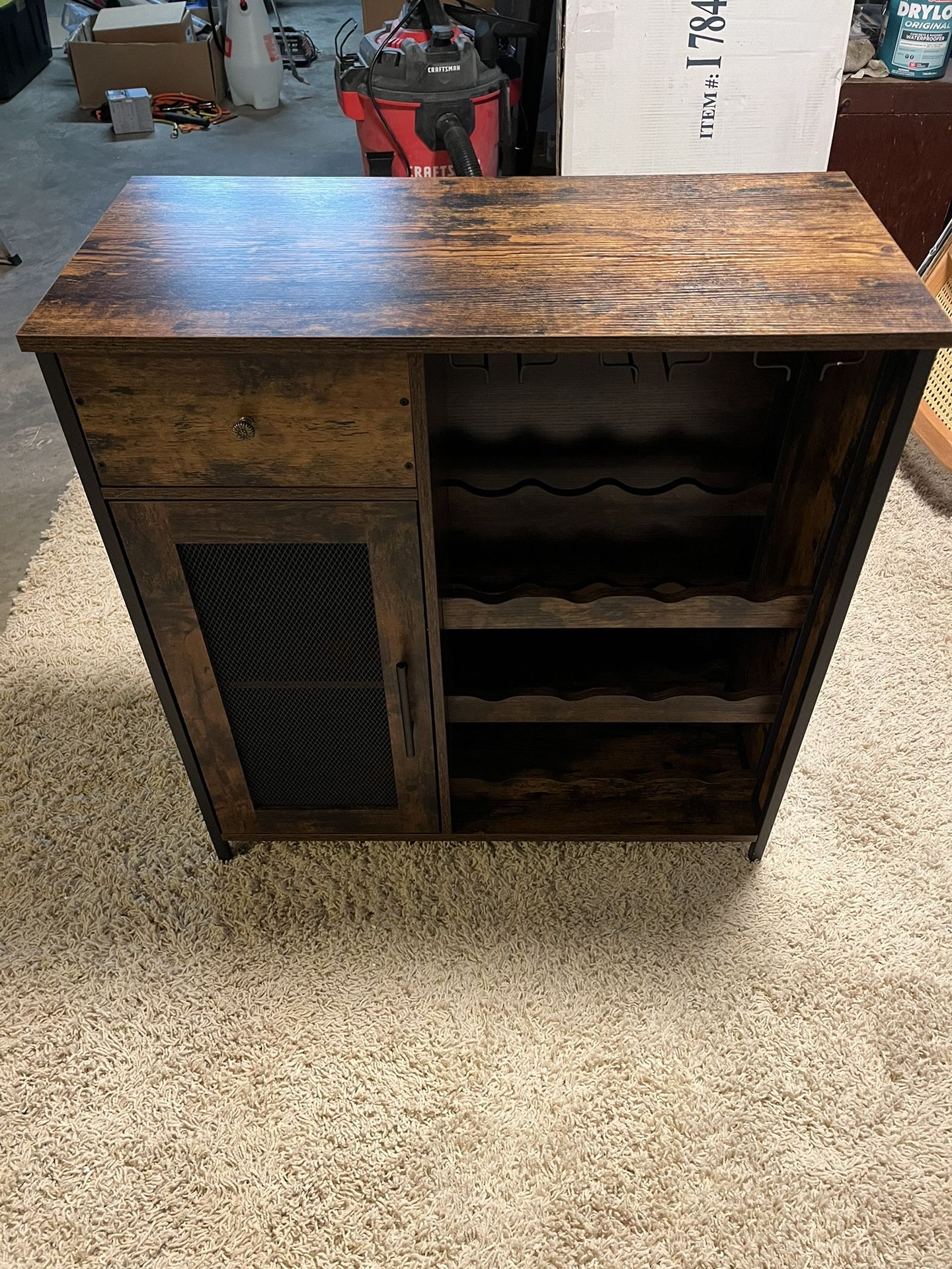 JKsmart Wine Bar Cabinet