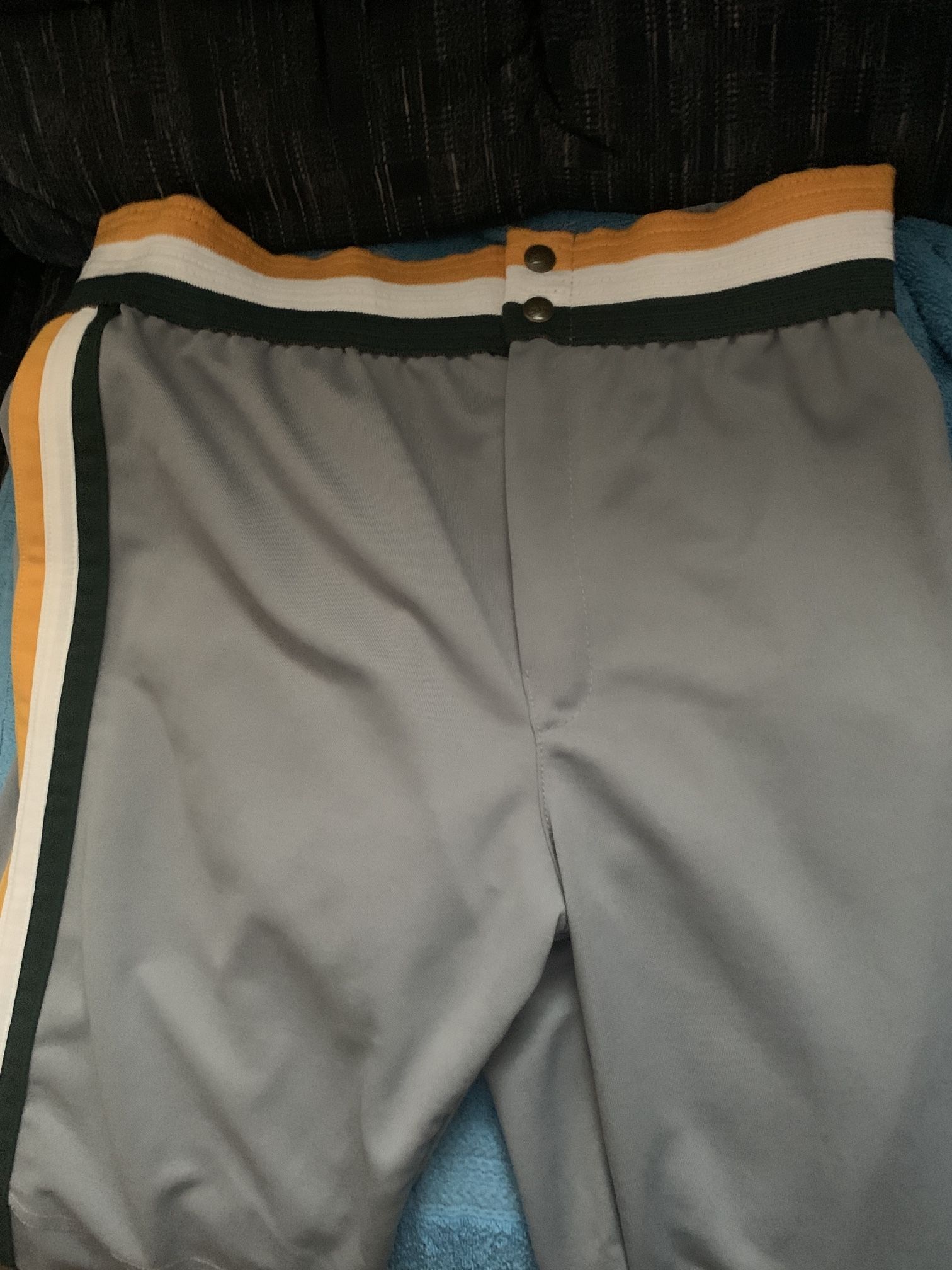 Beltless Sansabelt 80s Vintage Baseball Pants MEDIUM