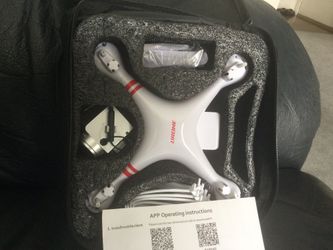 BRAND NEW-NEVER FLOWN DRONE WITH CAMERA & CARRYING CASE ONLY $82.00