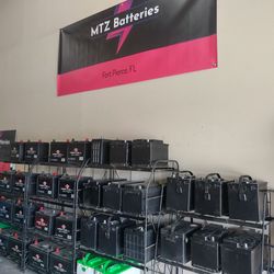 New and used batteries