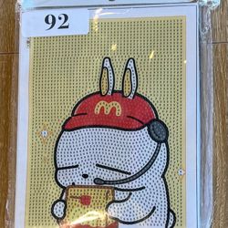 Diamond painting kit - Mashimaro McDonald’s