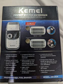 Kemei Foil Shaver Brand New