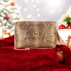  Nicole Snake Skin shoulder bag 