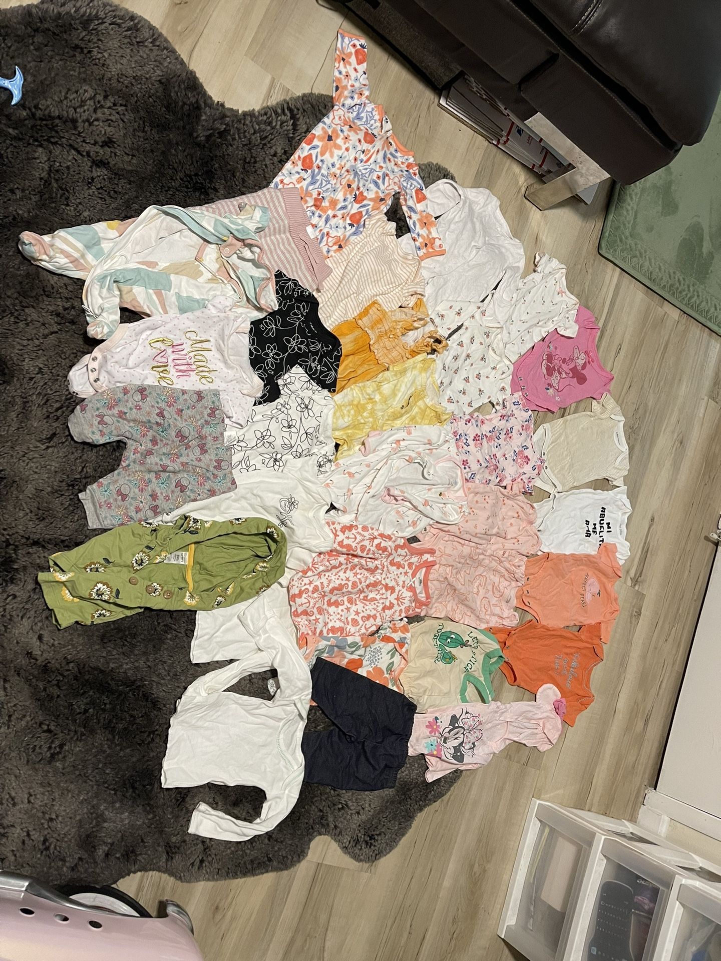 Girls Baby Cloths 3 M, 40 Pieces # 1