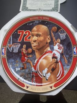 Michael Jordan Collectable Plate