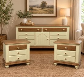 DRESSER AND NIGHTSTANDS