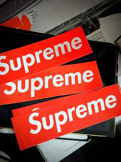 Supreme Stickers. 1 Dozen Stickers (12)