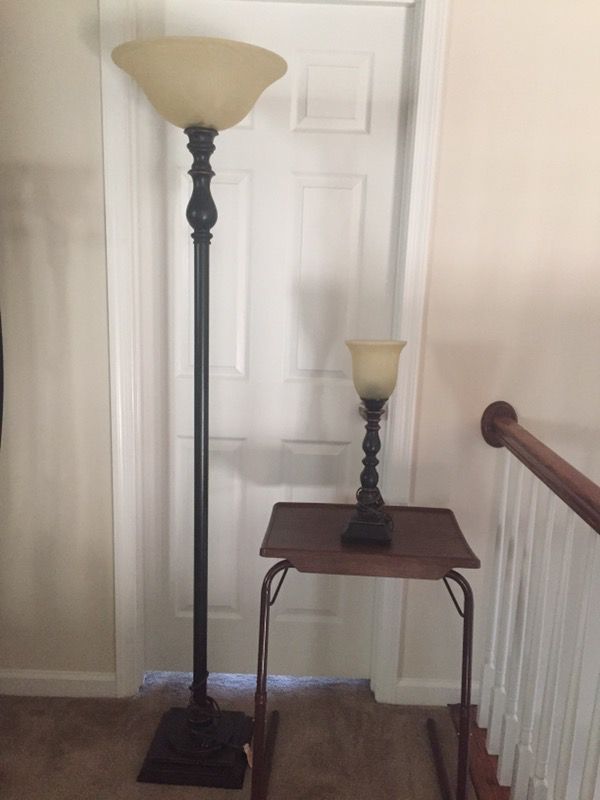 Oil Rubbed Bronzed Floor and Table Lamp