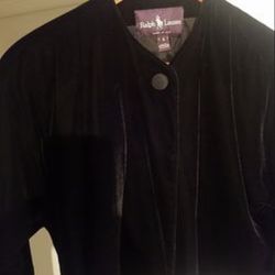 Ralph Lauren Purple Tag Dress Up Sweater 