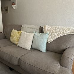 Grey Couches (3 + 2 Seater) -> $500