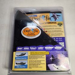 NEW Doel Fin Hydrofoil Davis Instruments Boat Performance Outboard #440 Black