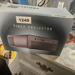 Video 1080 Projector Bluetooth New