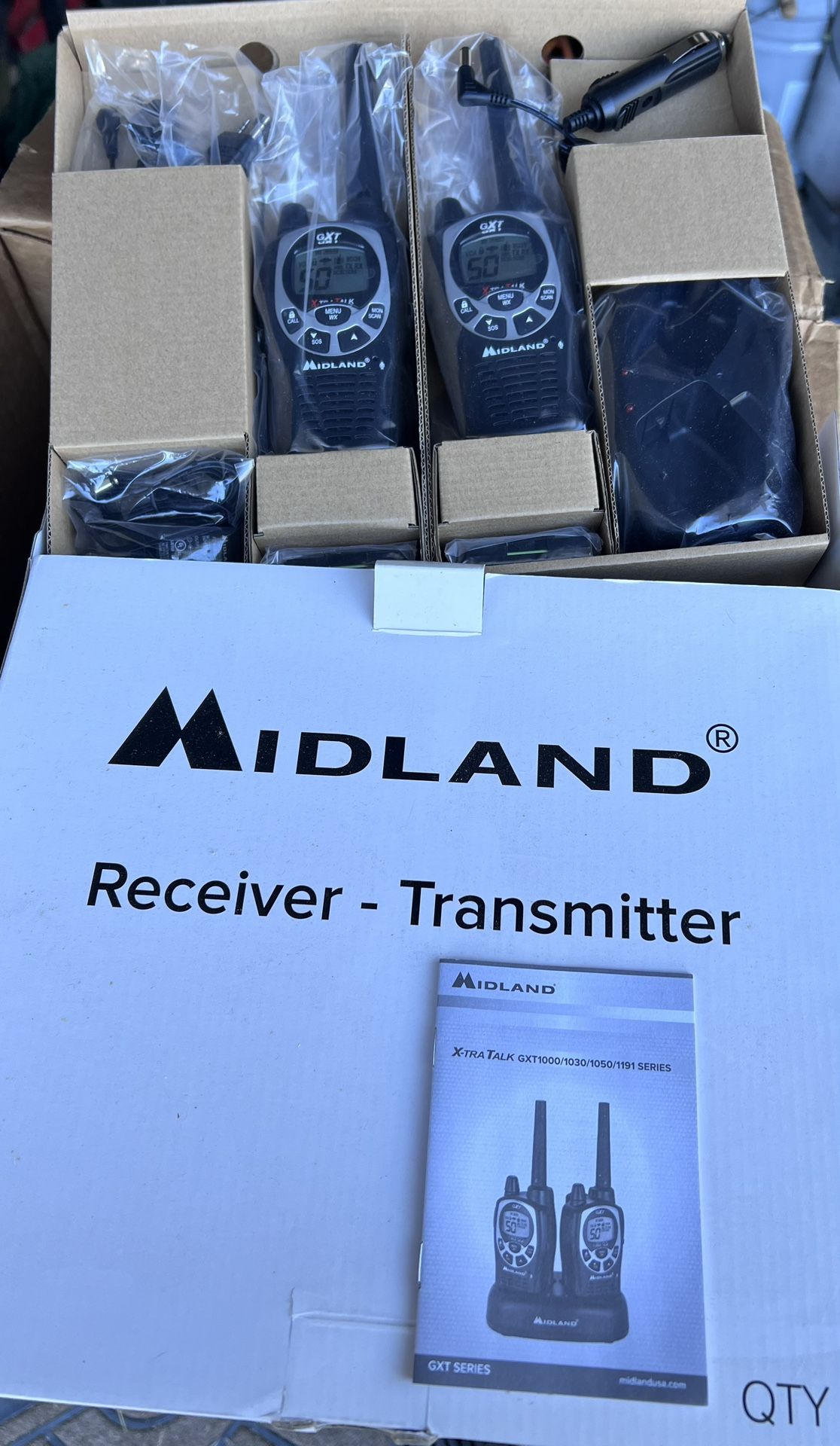 Midland Receiver-transmitter Hand Held Radio 2pack *brand new*