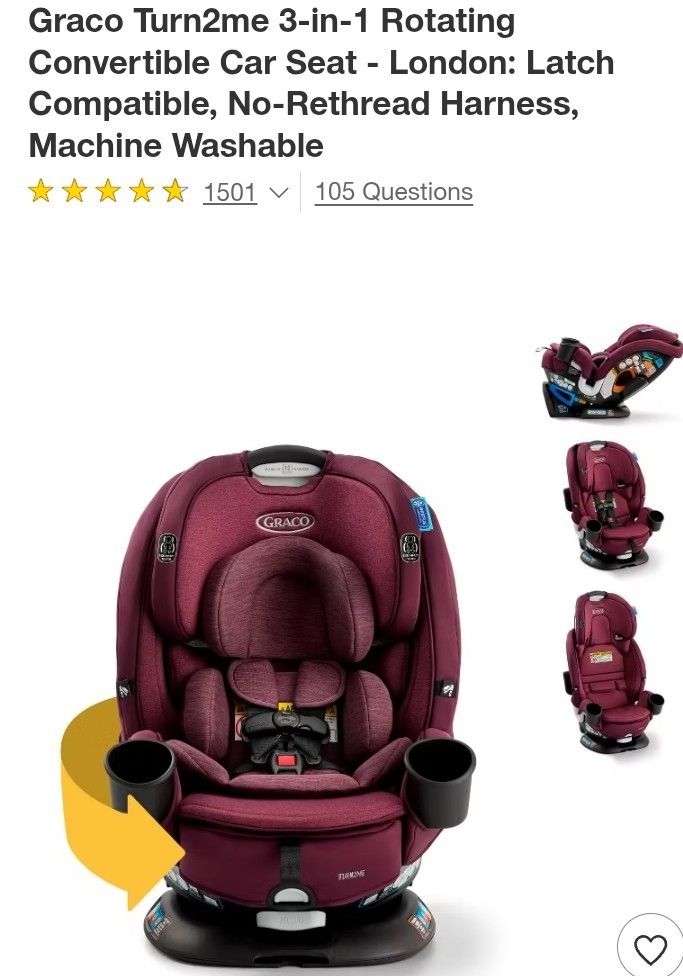 Graco Turn To Me Car Seat