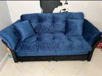 3-in-1 Convertible Futon Pullout Queen Sofa Bed