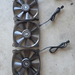 (3) Seahorse Computer Cooling Fans