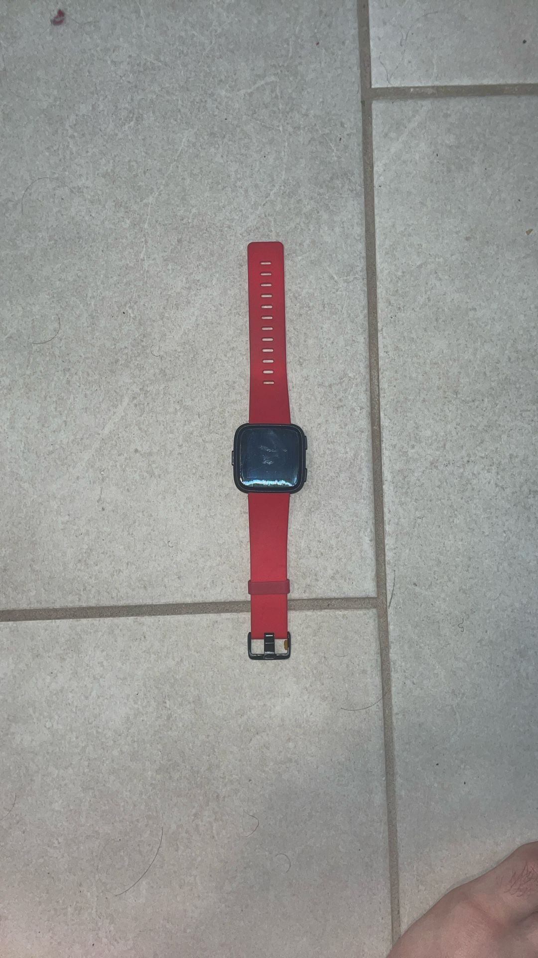 Fitbit Versa with Charger + Black Bands