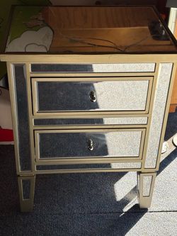FREE Mirrored Nightstand