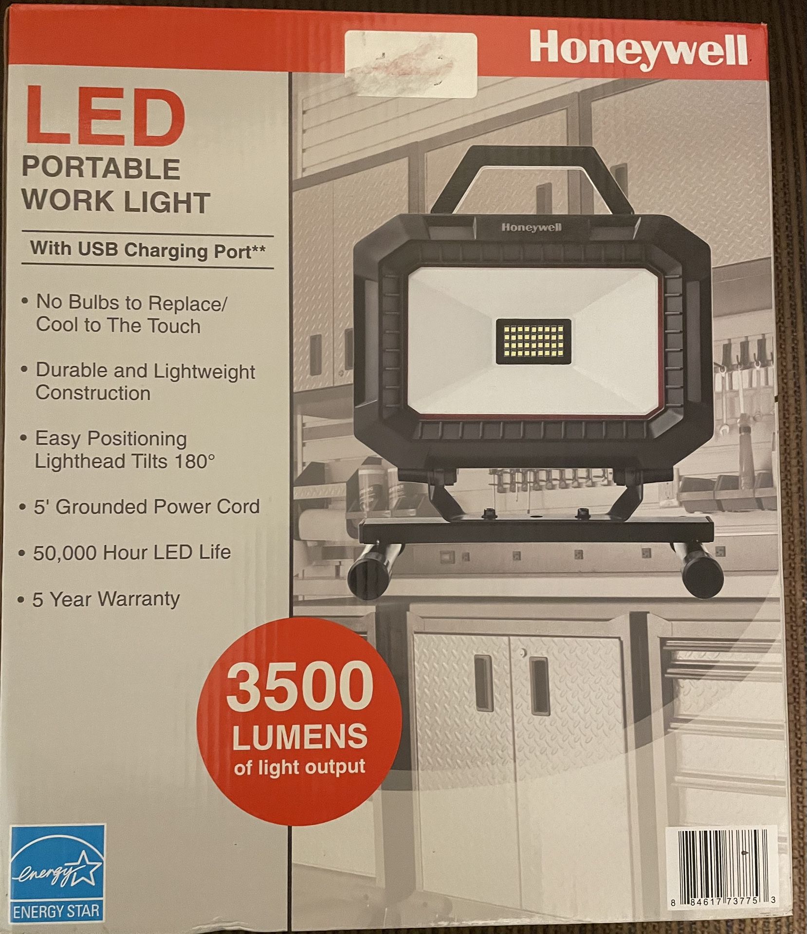 Honeywell LED Work Light NEW