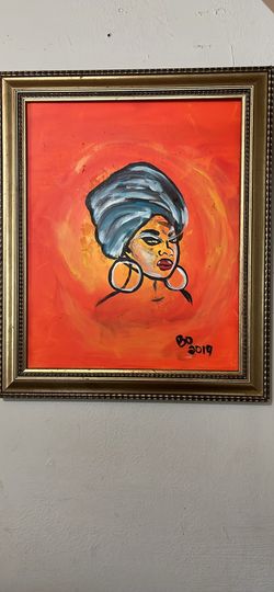 African woman in head wrap