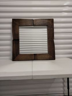 Pier 1 imports chiseled hand crafted wood.