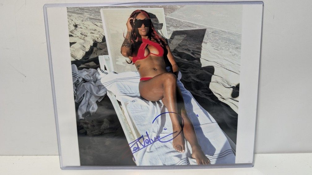 Tasha Steelz Signed 8x10 Autographed Photo Impact Wrestling Knockouts Star