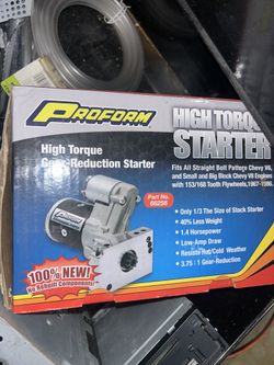 HIGH TORQUE STARTER