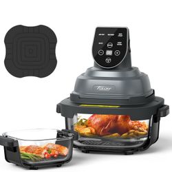 5-in-1 Portable Glass Air Fryer（brand new)