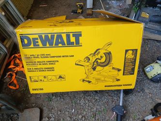 Dewalt compound miter saw
