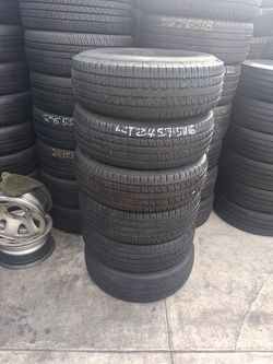 Set of 4  LT 245/75/16 Bfgoodrich  Commercial