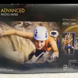 HP Advanced photo paper brand new 13x19