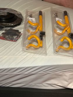 Drilled and slotted brake rotors Auto shark