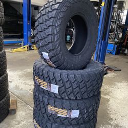 4 NEW 35x12.50R17LT Vantage M/T Tires – Mud Terrain