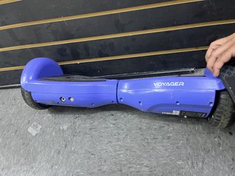 Voyager Hover Flow, Blue Hoverboard with Lights for Kids
