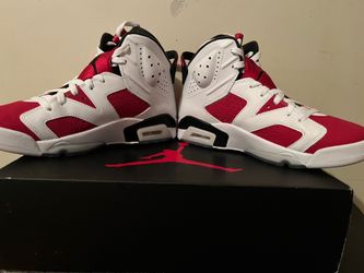 Air Jordan 6 retro og carmine 2021 size 9