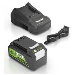 NEW 24V 6Ah BATTERY WITH CHSRGER BISSEL