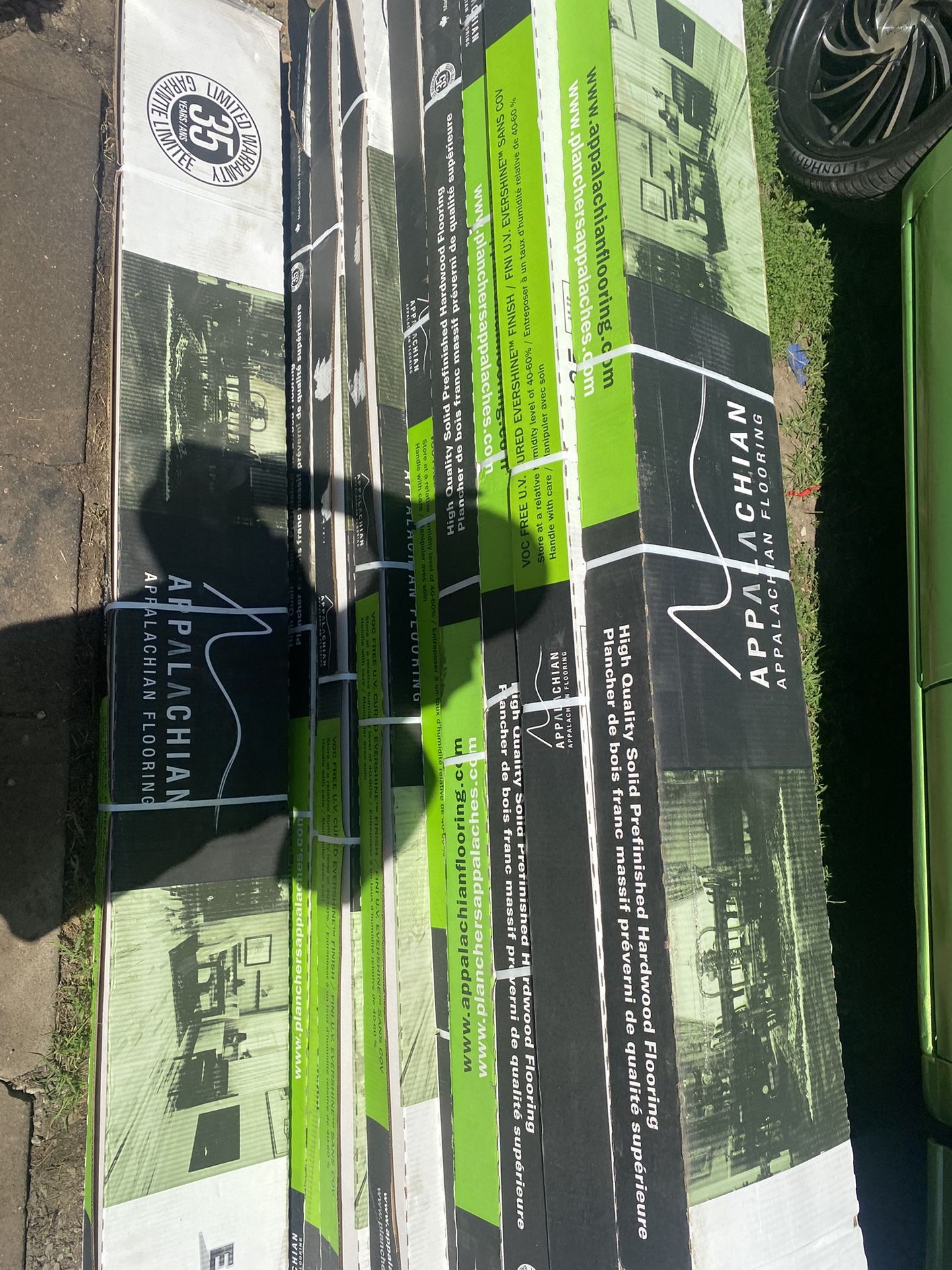 Appalachian Natural Wood Flooring 20 Boxes