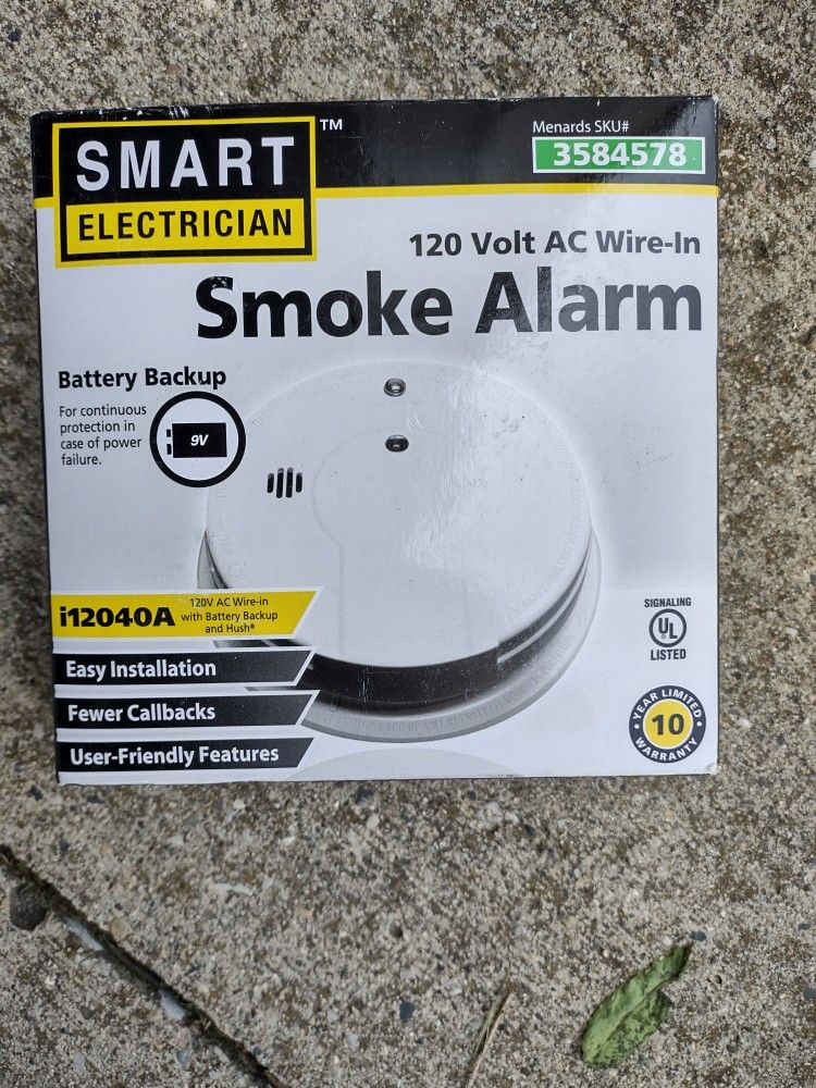 120 V AC Wire In Smoke Detector