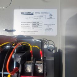Generac Transfer Switch Brand New !