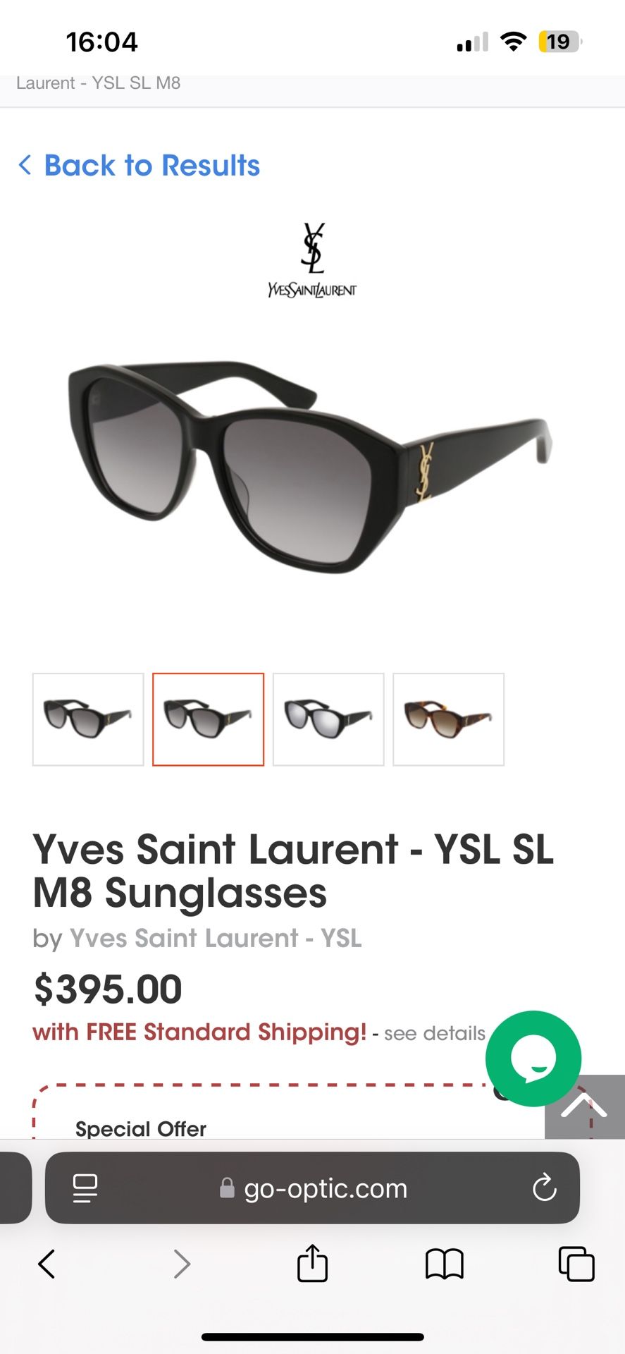 YSL Sunglasses