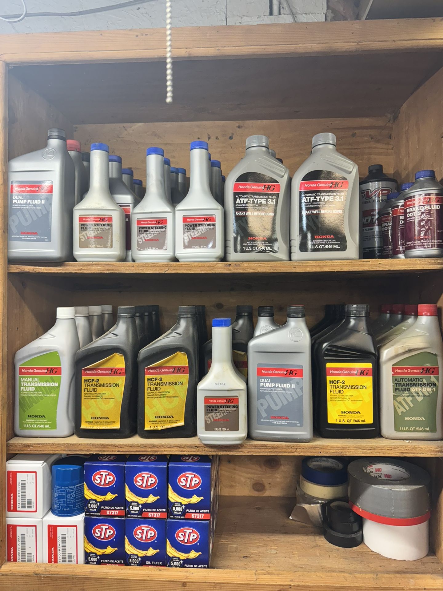 Honda/Acura OEM Fluids