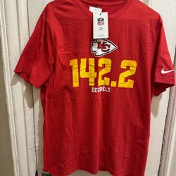 New Nike Kansas City Chiefs Fan T-Shirt Size XL