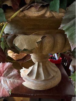 Artificial Grapevine and Ivy Urn Arrangement