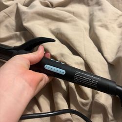 Bionic black curling iron wand