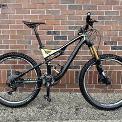 Specialized Full Suspension Carbon fiber Trail Mountain Bike – Fox Kashima, Shimano XT, Race Face