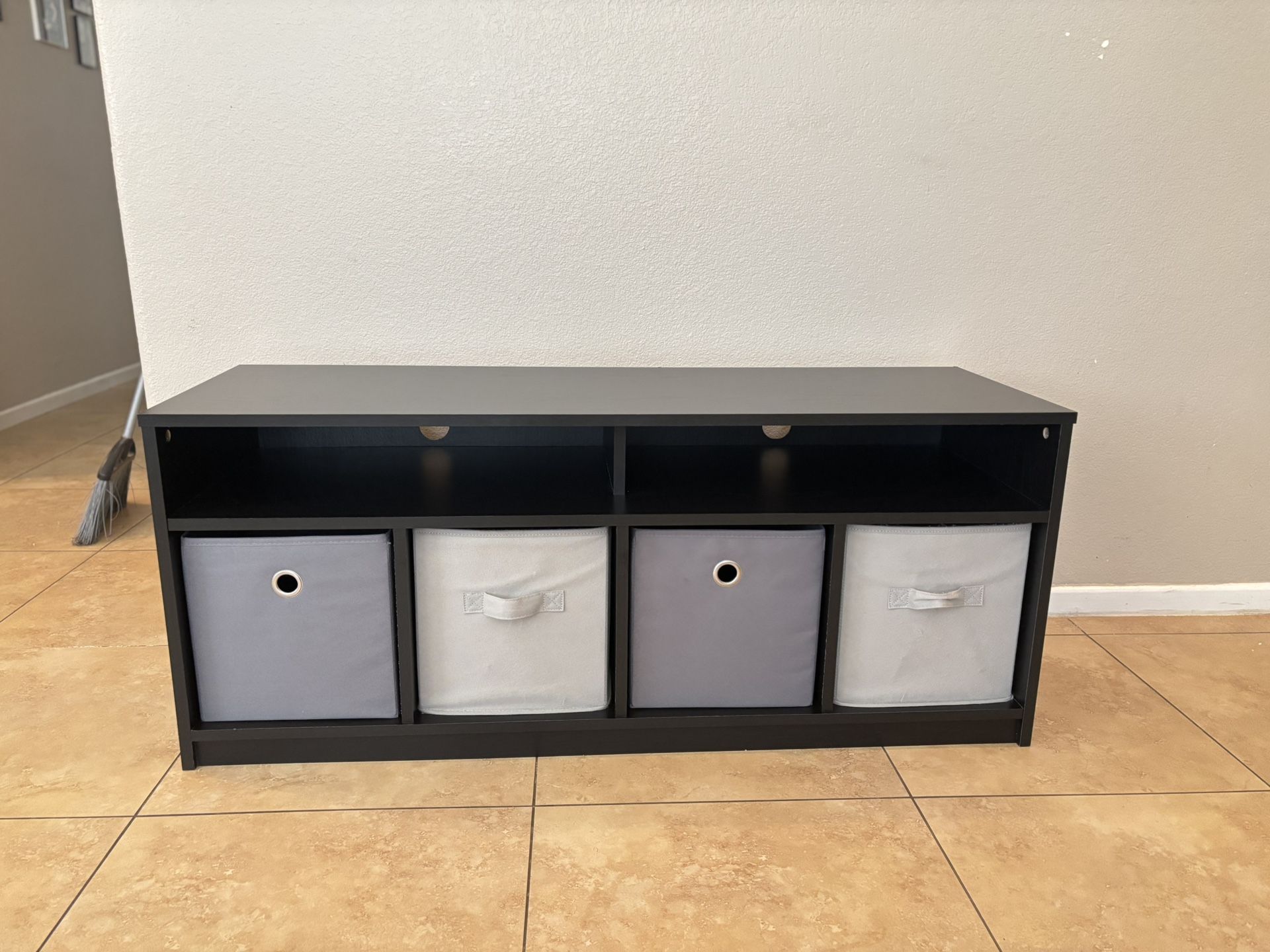 Black TV Stand