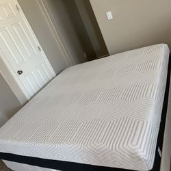 KING MEMORY FOAM MATTRESS AND FREE BOX SPRINGS 