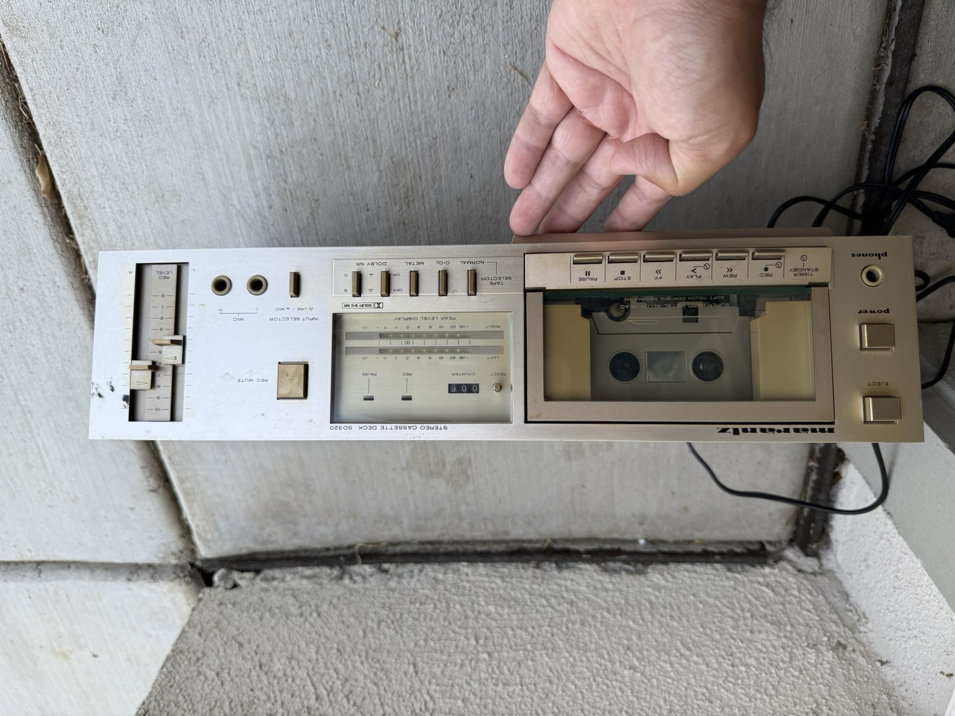 Marantz stereo cassette deck in great condition!