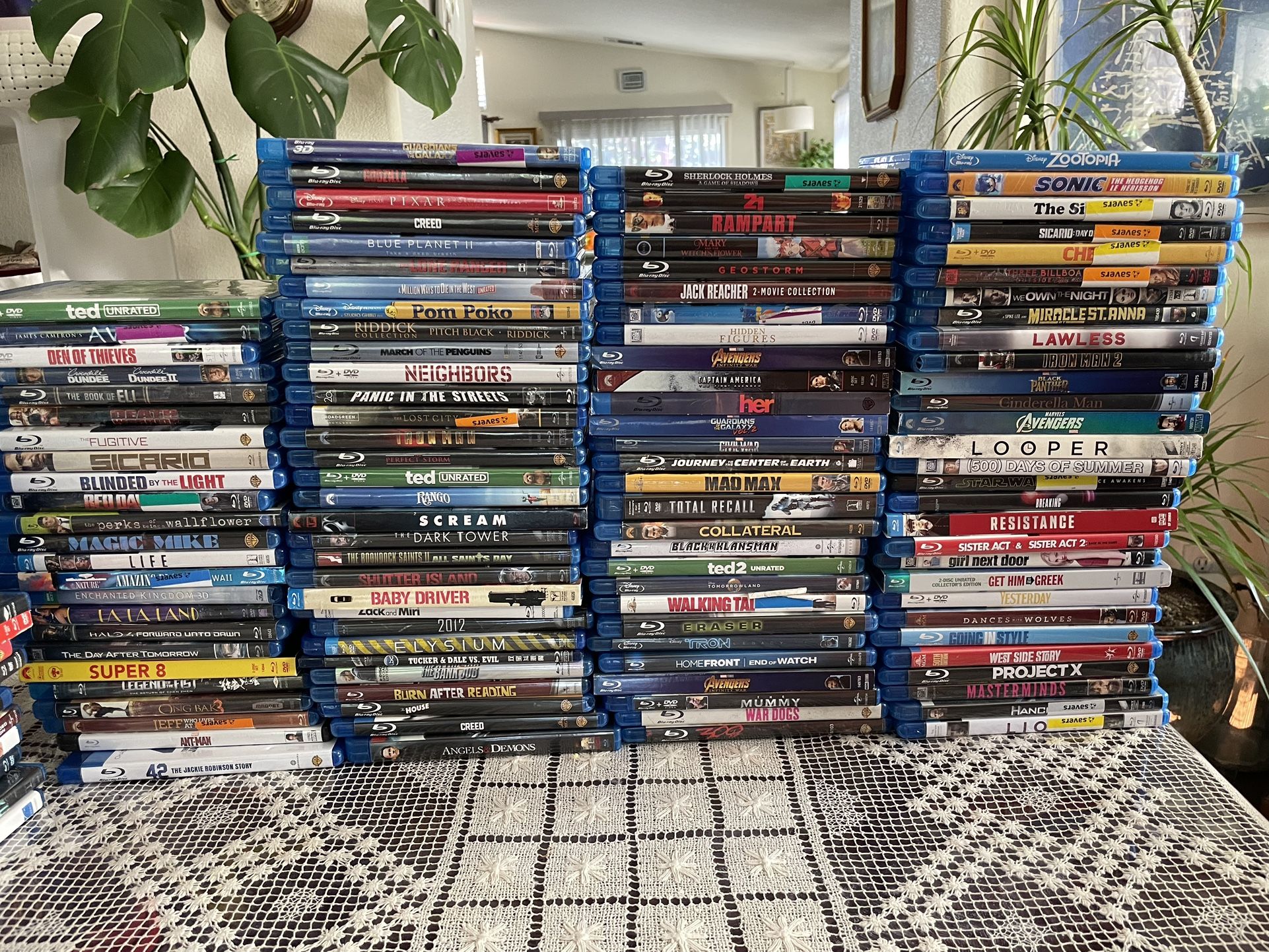 Blu-ray Collection For Sale Or Trade